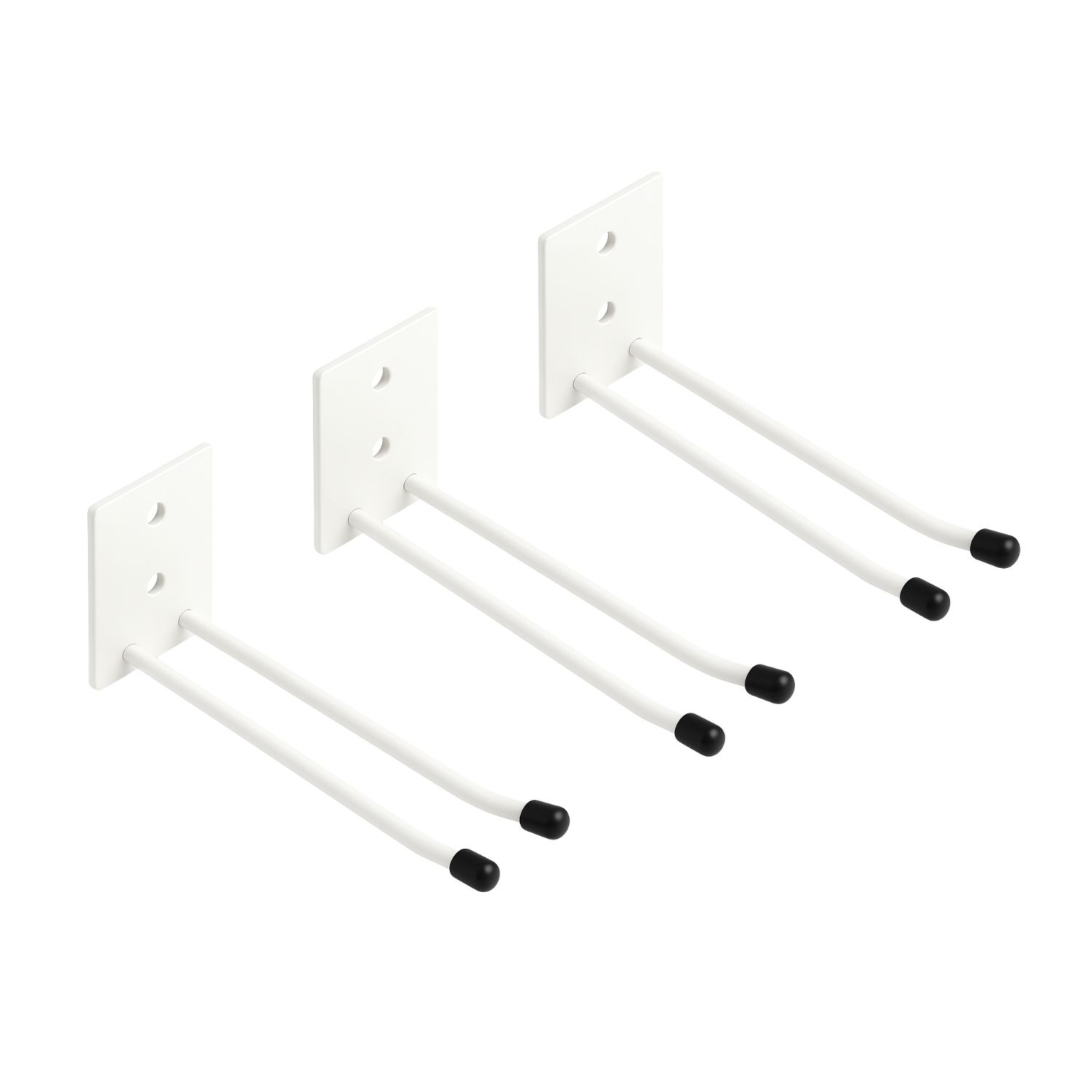 Kit 3 Suportes de Parede 18cm Organizador...