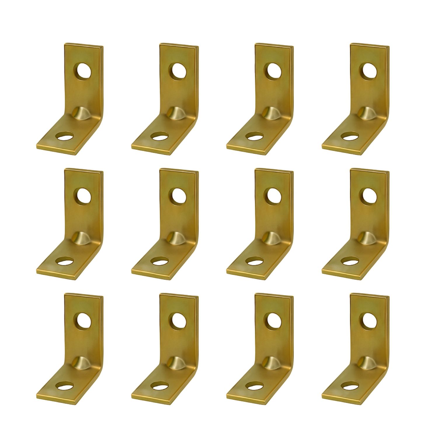 Suporte Cantoneira L 35x35mm Aço 4 Furos ...