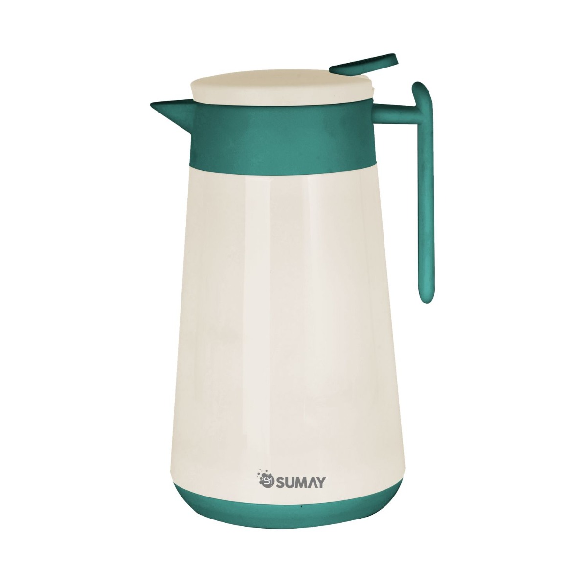 Garrafa Térmica 1L Verde Ampola Vidro -  ...