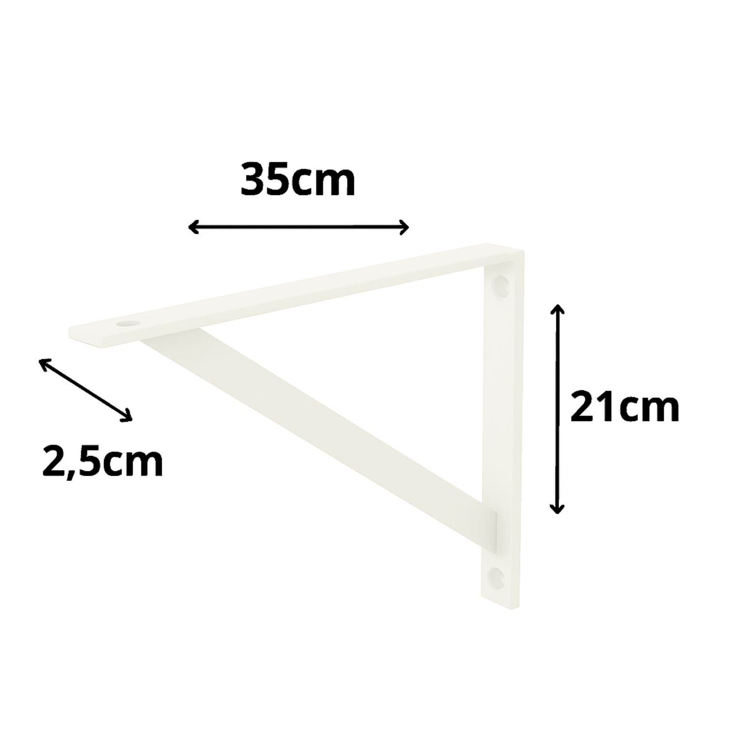 Kit 6 Mãos Francesas Reforçadas 35x21 cm ...