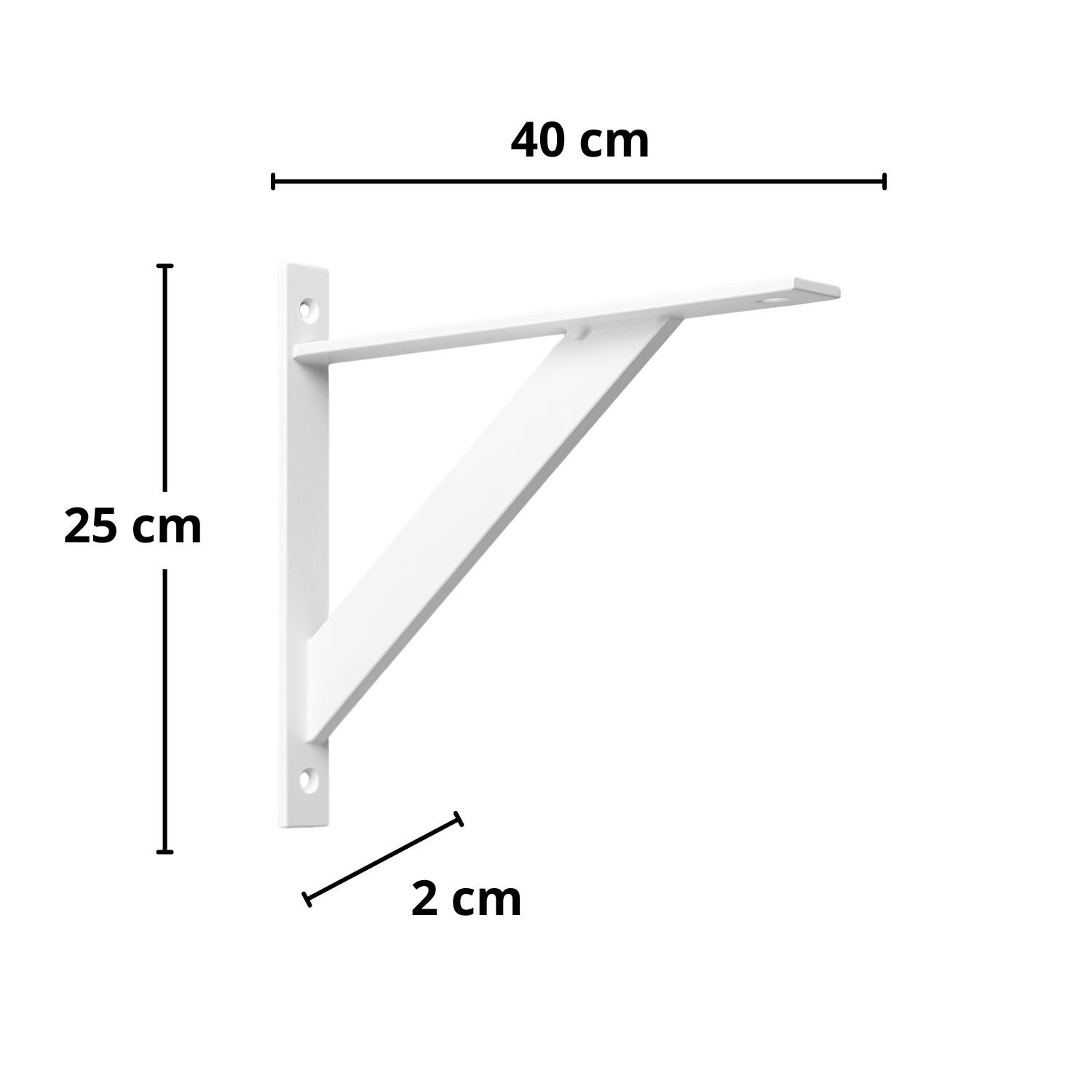 Kit 4 Mãos Francesas Ferro Chato 40x25 c ...