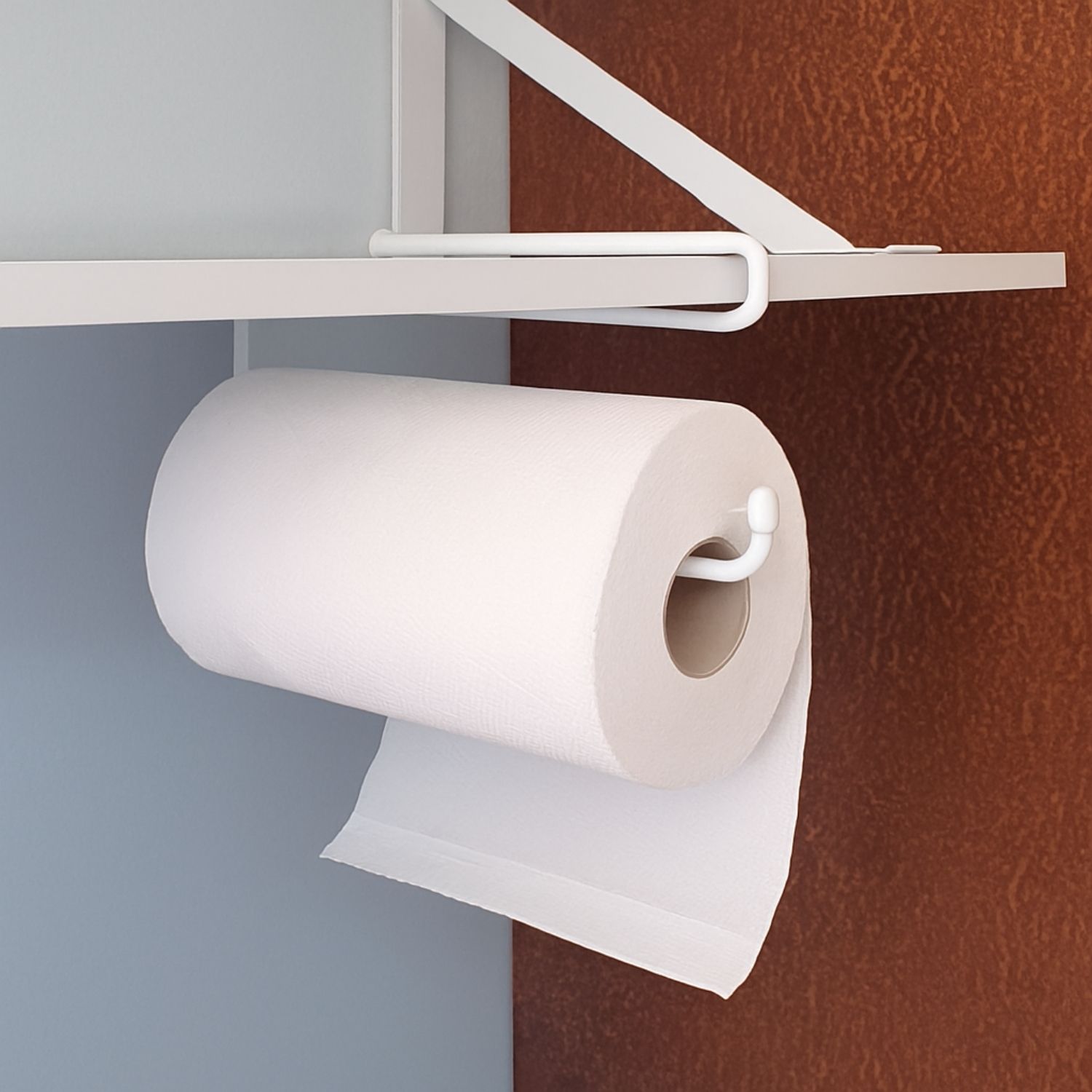Suporte Porta Papel Toalha Branco de Pen ...