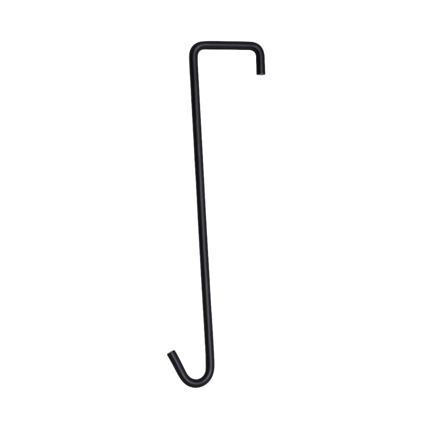 Kit 10 Ganchos de Ferro 20cm Preto para P...
