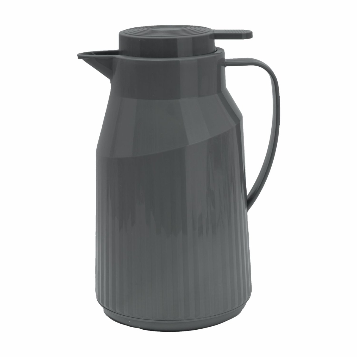 Garrafa Térmica 1L Cinza Escuro Ampola Vi...