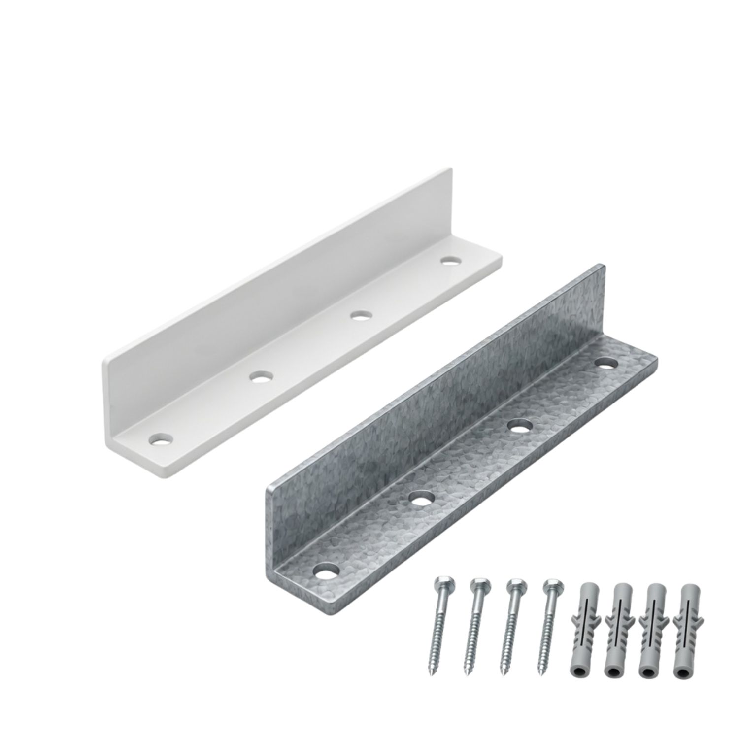 Kit Suportes Cantoneira em L 25cm para B ...